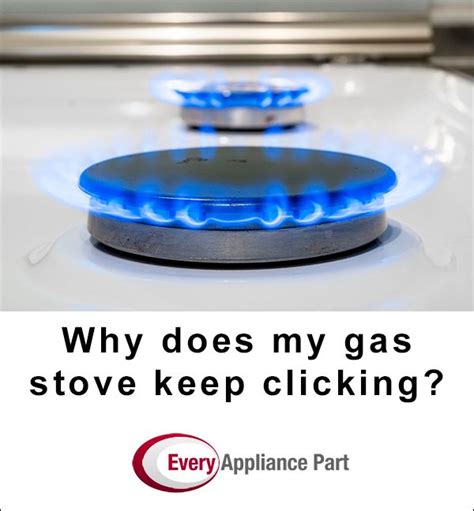 why does my cooker ignition keep clicking